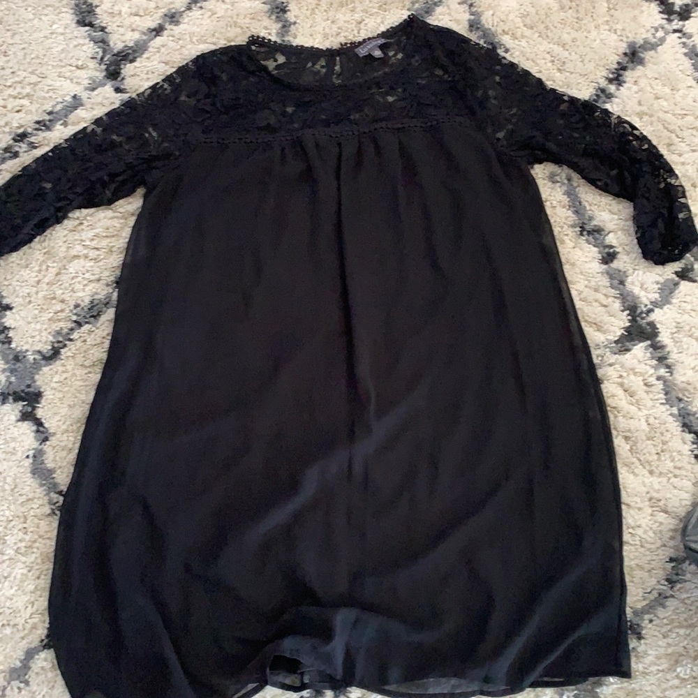 Lace black dress